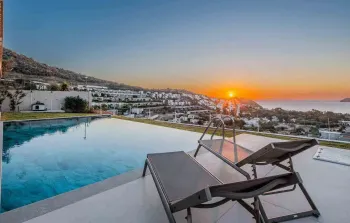 Gumusluk L House luxury villa with panoramic sea view